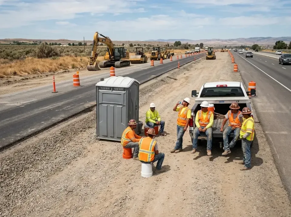 highway-road-construction-crew-007 — frequently asked questions, Porta Potty and Restroom Rentals in Cheraw, SC